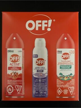 OFF! Insect Repellent Spray Trio